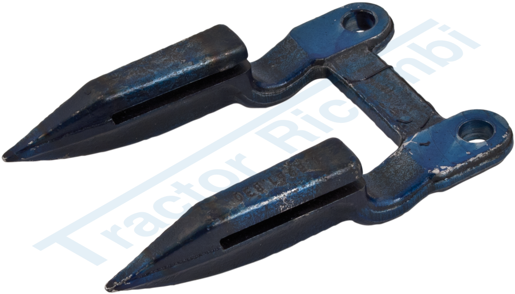 Double FINGER in induction hardened steel for ITALIAN AND FOREIGN COMBINE HARVESTERS