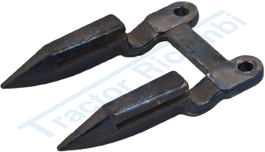 Double FINGER in induction hardened steel for ITALIAN AND FOREIGN COMBINE HARVESTERS