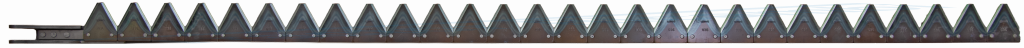 Lower blade with 19 serrated sections 3