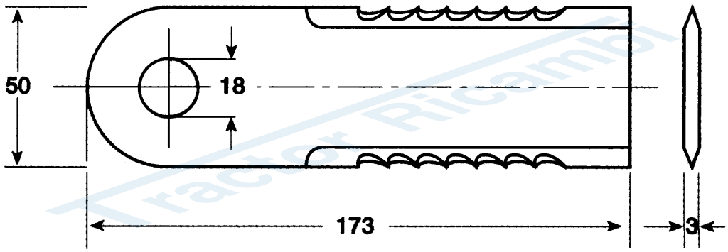 Mower toothed blade for forage cutting