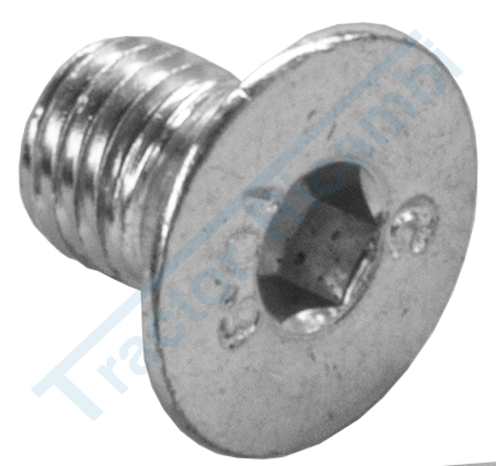Countersunk head screw for BCS