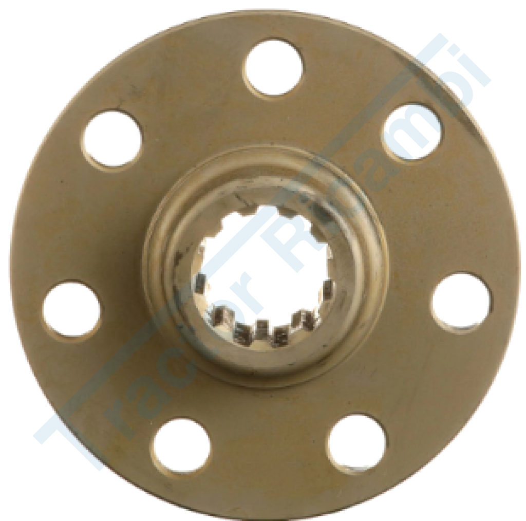 Flywheel hub flange