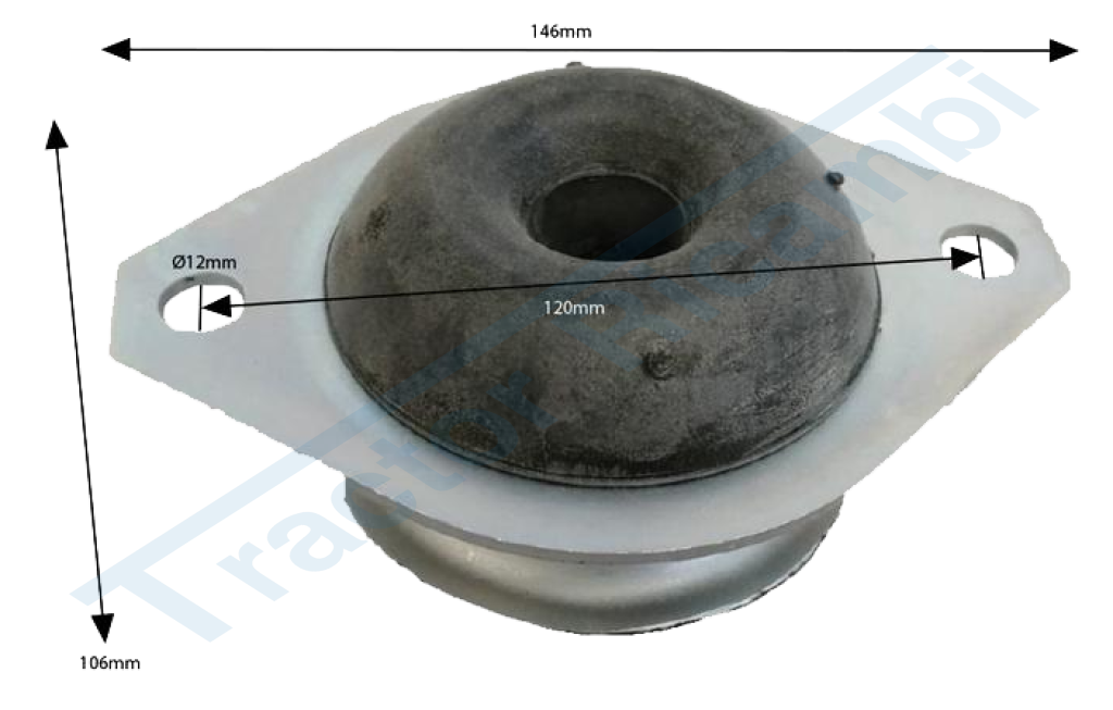 Rubber isolator