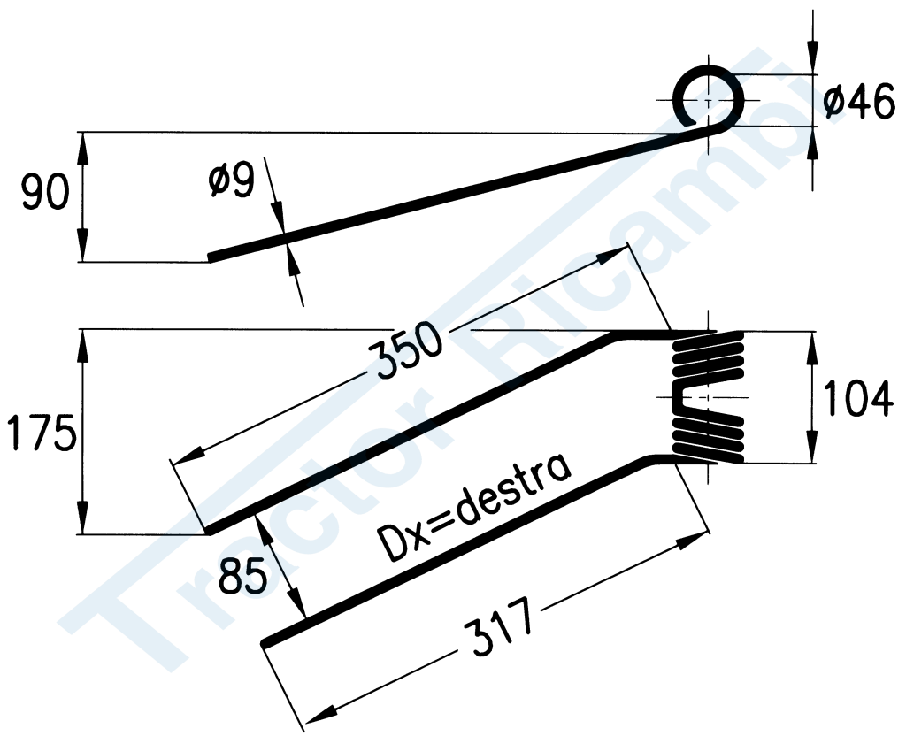 Molla per girello