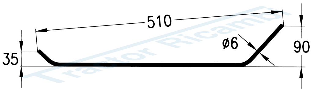 Molla per ranghinatore stellare