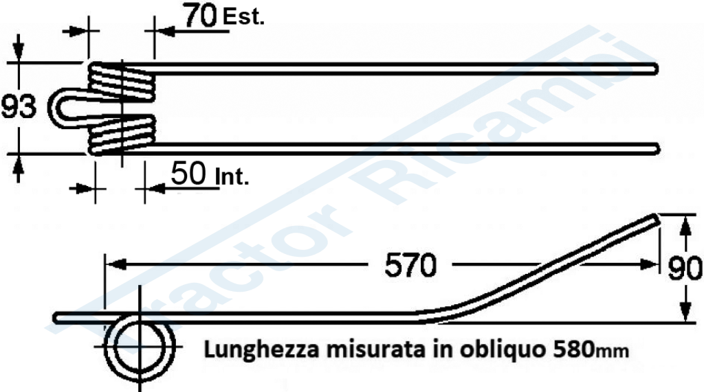 dente giroandanatore MASCHIO GOLIA 