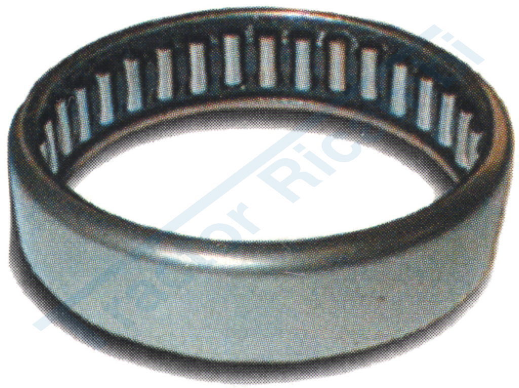 Roller bearing with open edges