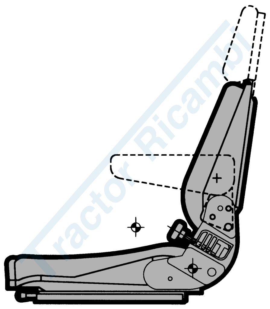 SEAT WITH SLIDE RAILS