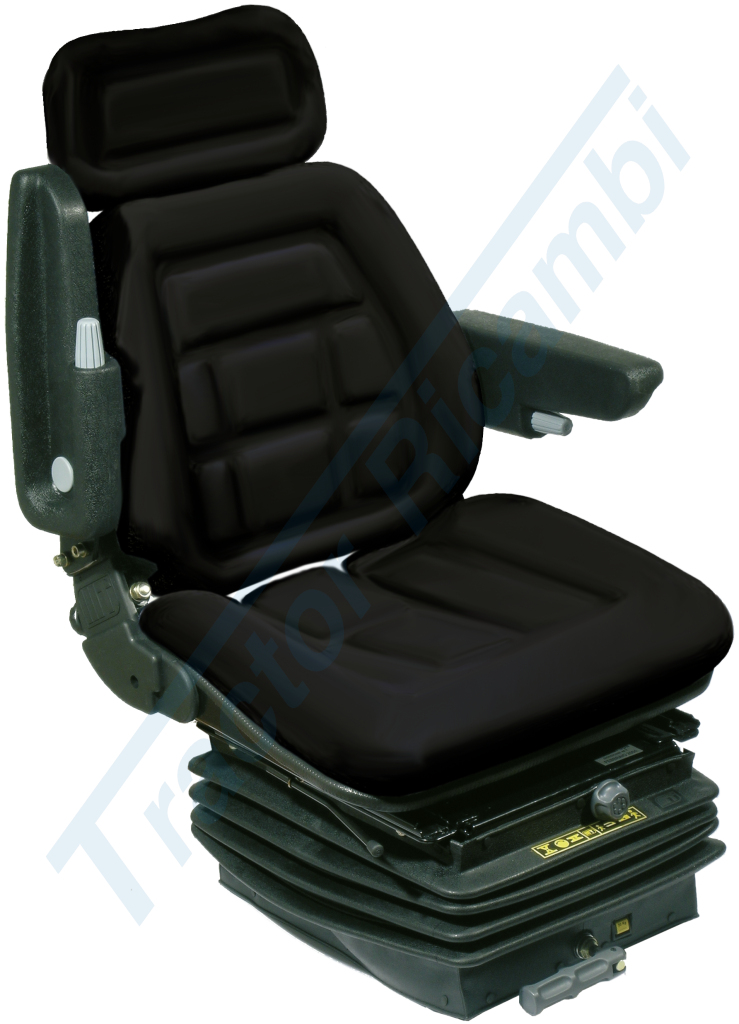 SEAT WITH AIR SUSPENSION FOR TRACTORS WITH AND WITHOUT CABS SC90 (TYPE-APPROVED)