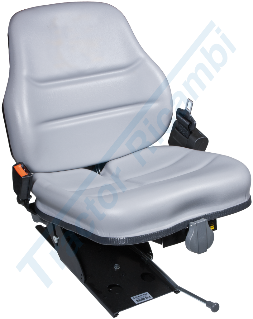 SEAT WITH SLANTING BASE SC88 WITH SUSPENSION M30 IN SKYE (TYPE-APPROVED)