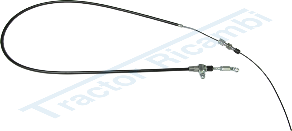 Throttle control cable