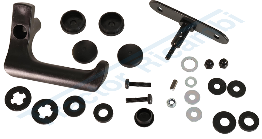 Rear window handle kit for JOHN DEERE
