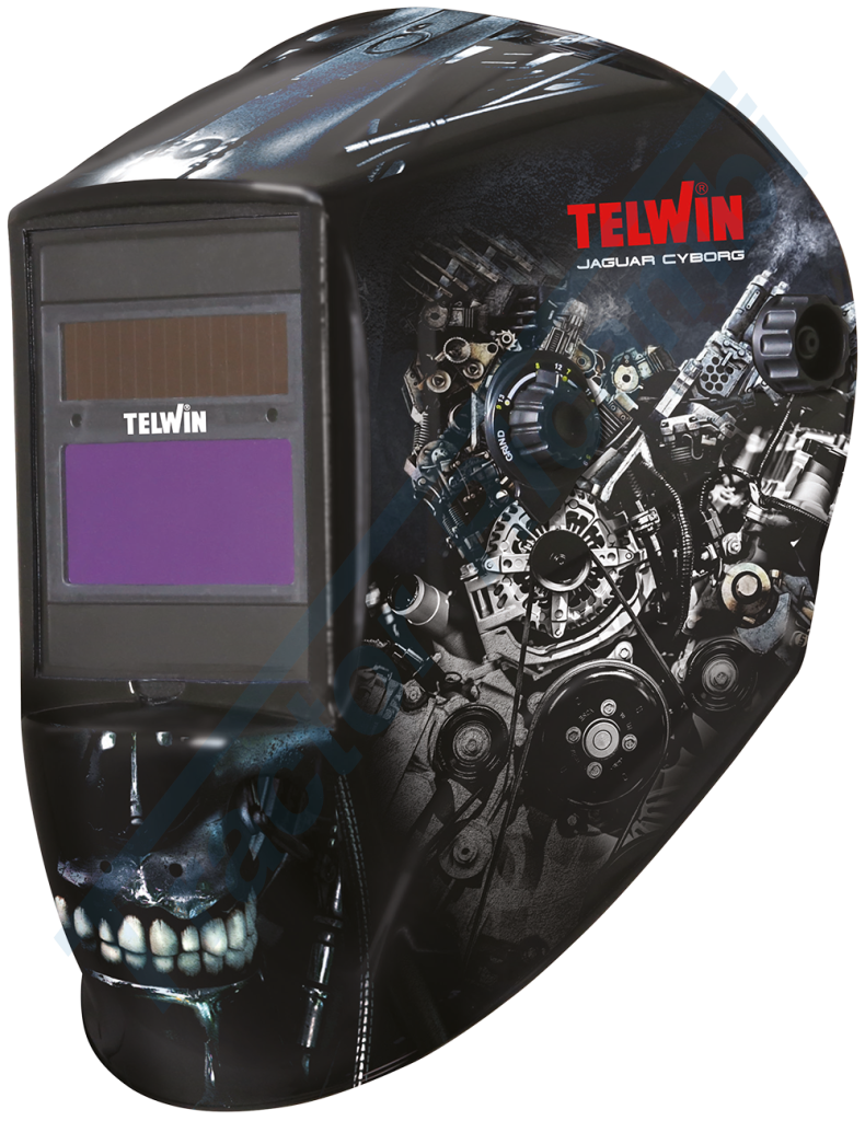 Maschera da saldatore MMA/MIG - MAG/TIG - JAGUAR CYBORG 
