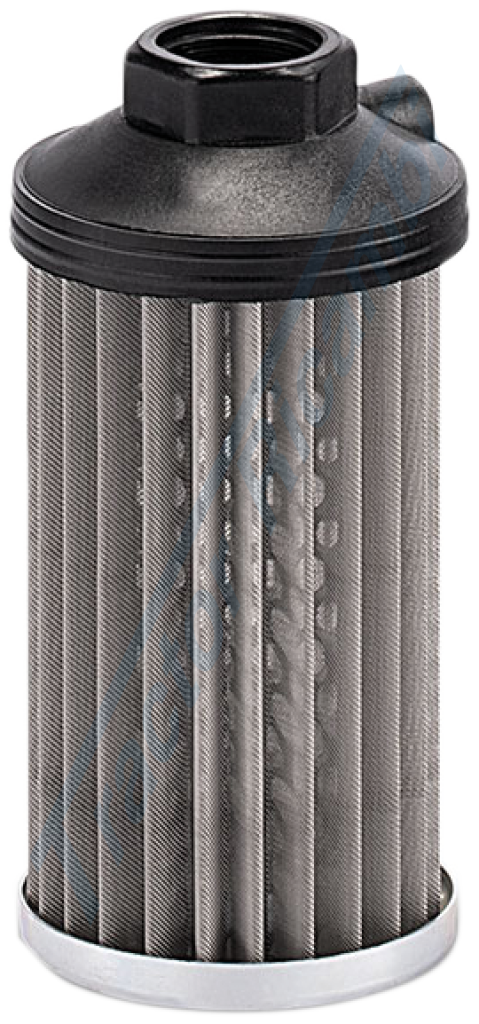 Suction filter in metal fabric