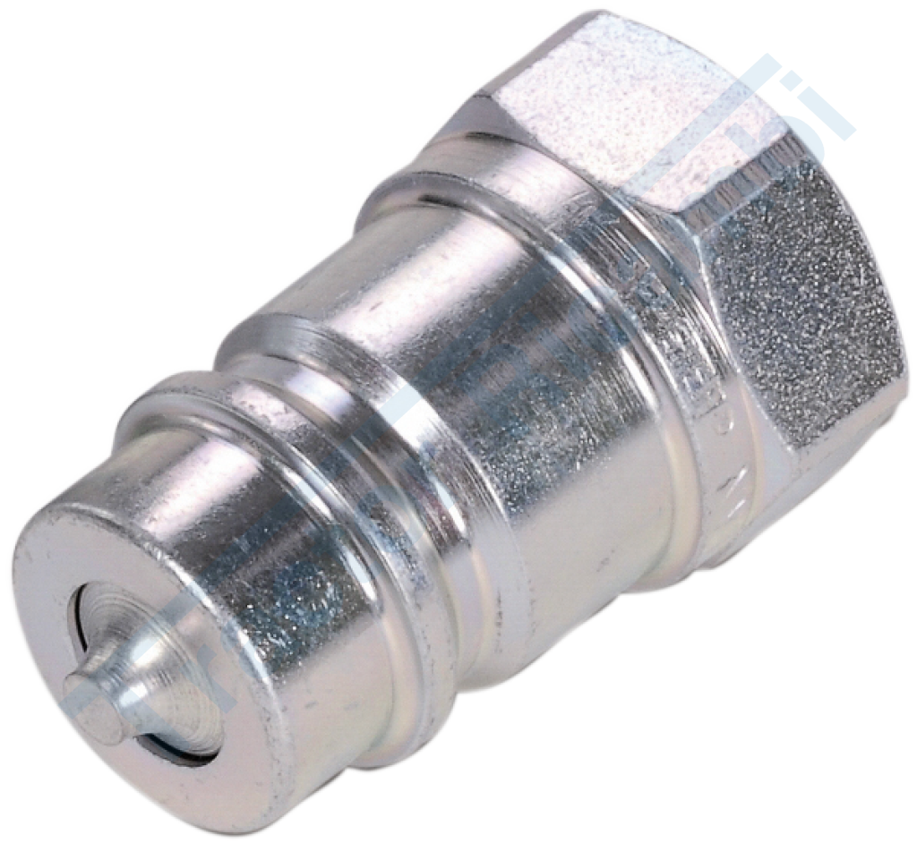 Quick male coupling valve type