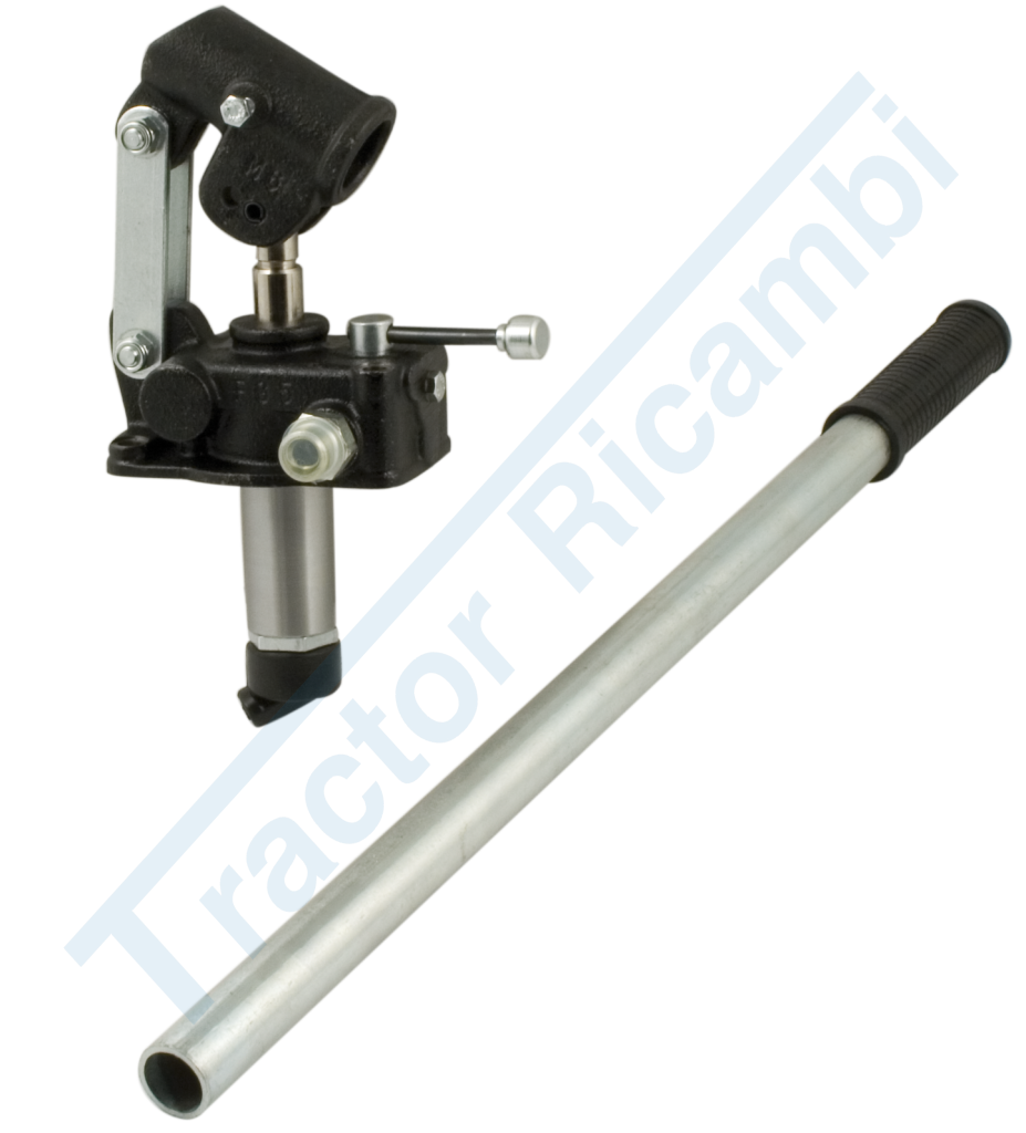 Hand pump with descent tap