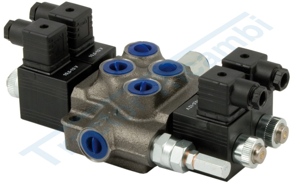 1 LEVER ELECTRIC MODULAR VALVES 3/8; ON-OFF TYPE