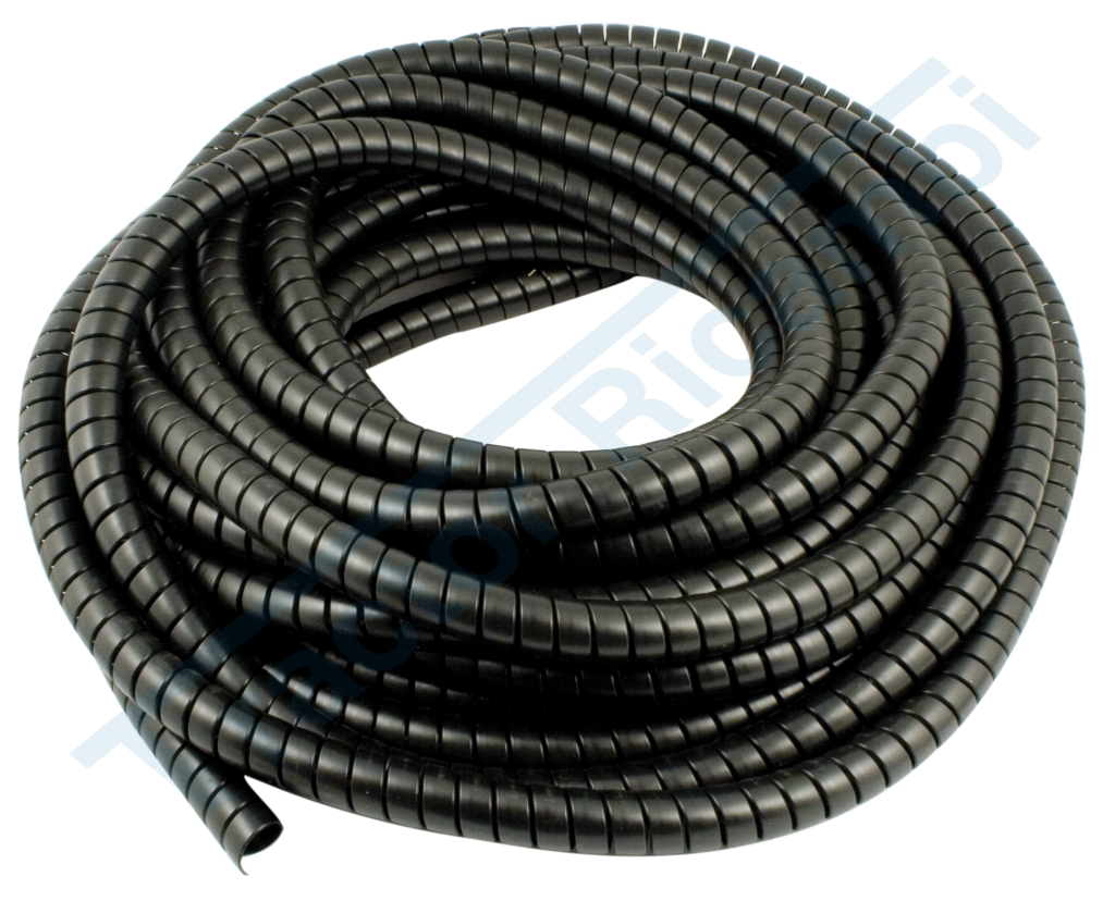 PVC protection spiral for hydraulic hose