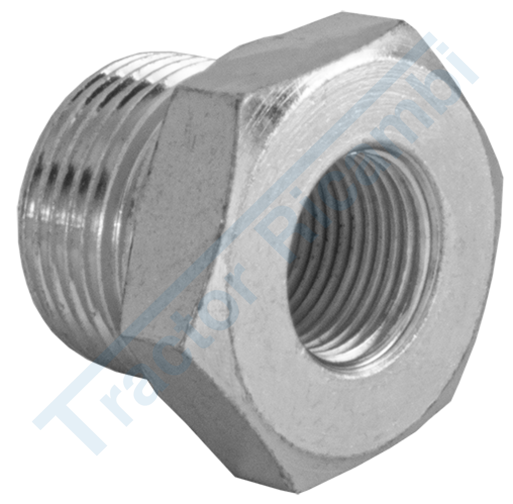 Compact reducing nipple