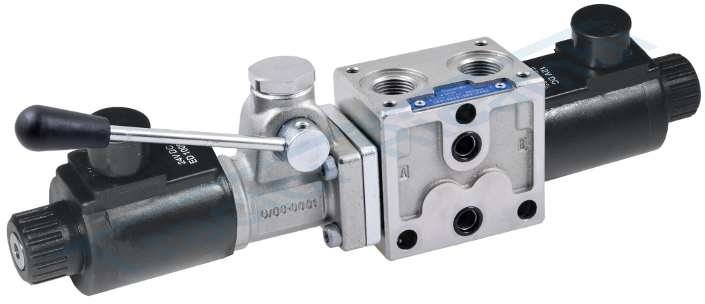 Single element electric modular valves - 12VS ON-OFF - 50 L - 3/8