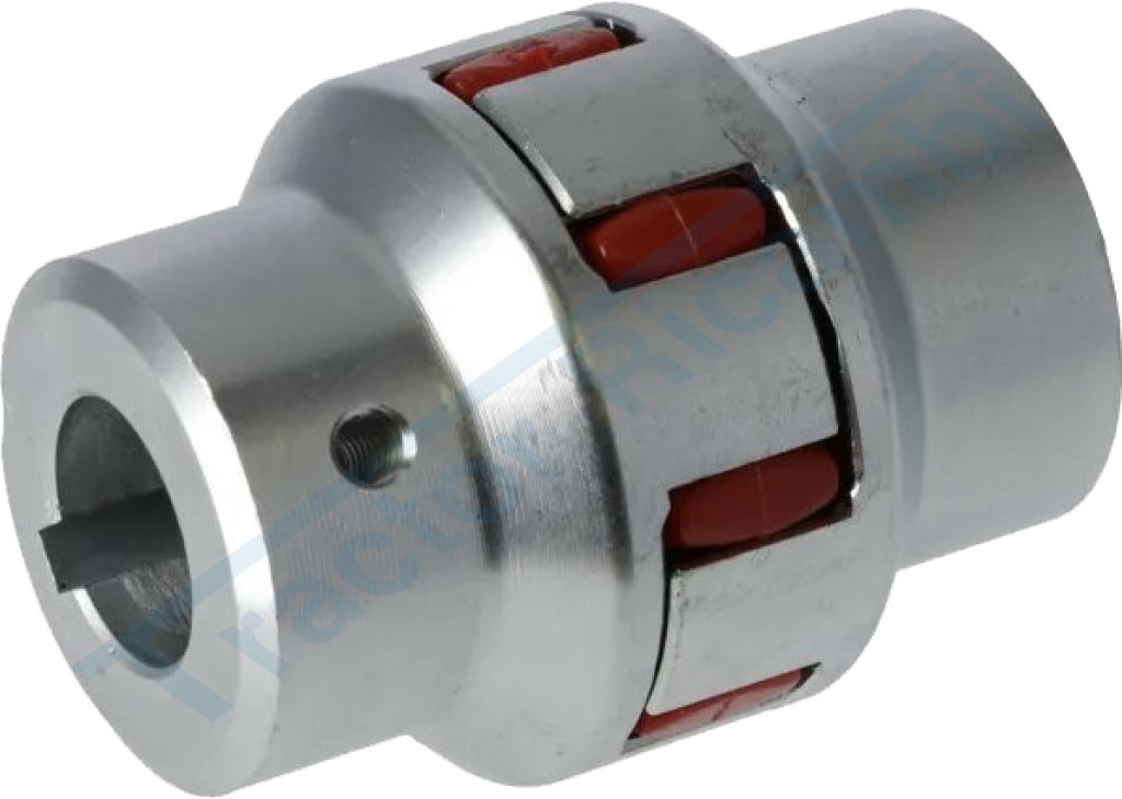 Complete elastic coupling for power steering