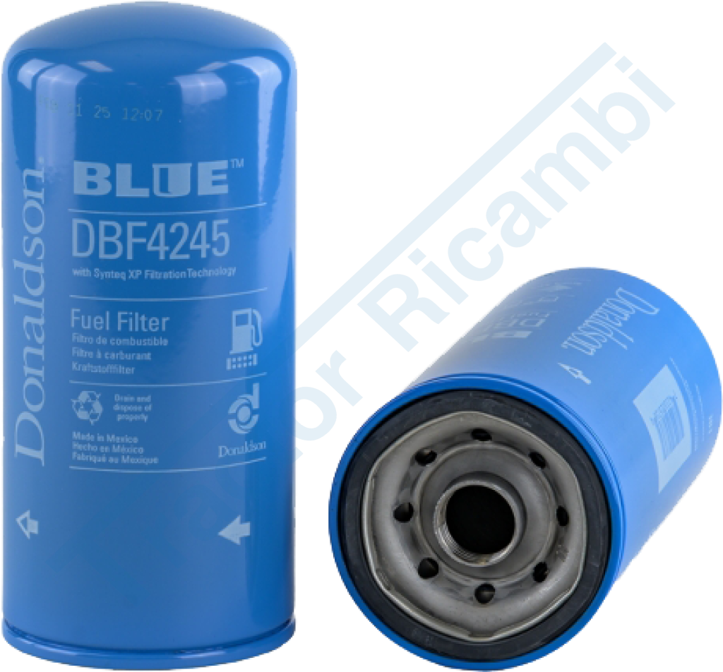 Fuel Filter, Spin-On Secondary Donaldson Blue 