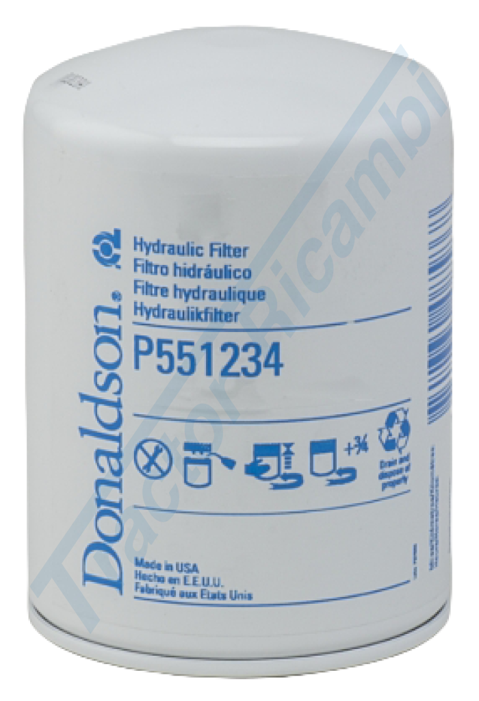 Hydraulic Filter, Spin-On