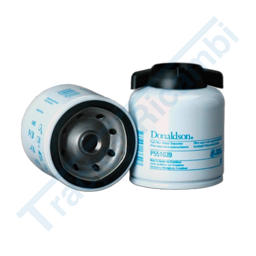 Fuel Filter, Water Separator Spin-On Twist&Drain
