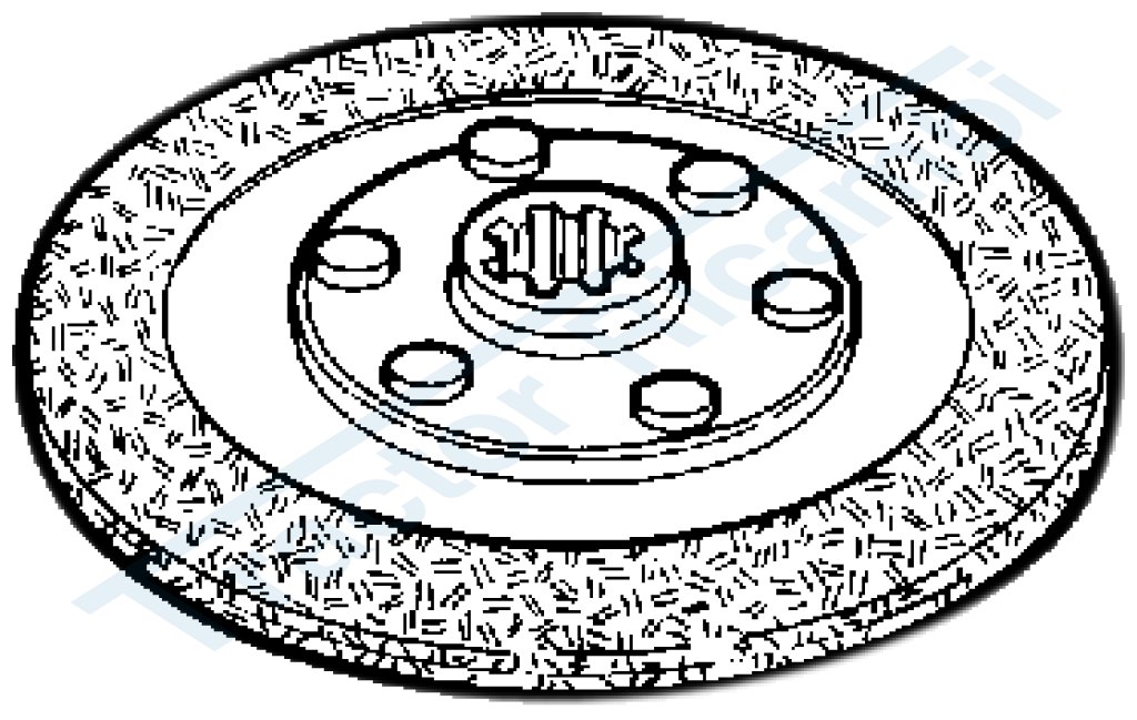 Rigid clutch plate