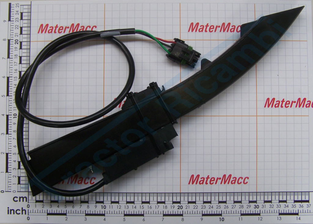 tubo caduta seme con sensore