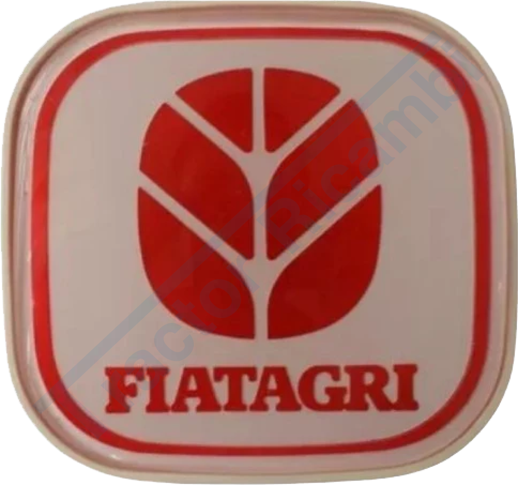 Targhetta con logo FIATAGRI