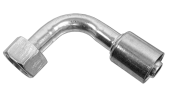 Raccordo femmina conico 90°