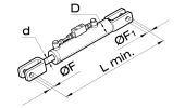 Hydraulic side link