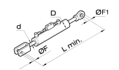 Hydraulic side link