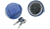 Non ventilated urea cap with bayonet key