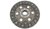 Rigid central clutch disc