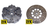 Reinforced clutch kit with internal disc and PTO