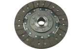 Rigid central clutch disc