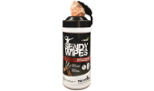 Extra-strong no-rinse hand cleaning wipes
