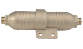 Brass torpedo filter with cartridge