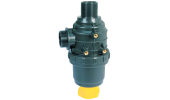 Suction filter with valve