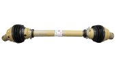 Wide angle PTO drive shaft