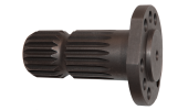 PTO shaft with flange