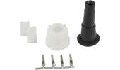 White auxiliary connector kit for Art. 36412-36413