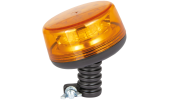 LED rotating beacon with flexible rod