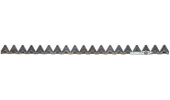 Blade with 19 serrated sections 3