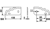 BLADES FOR MIXING-HORIZONTAL