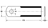 Coltello per trinciapaglia