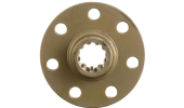 Flywheel hub flange