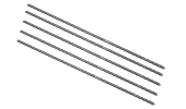 Kit rods for staples 5 pieces